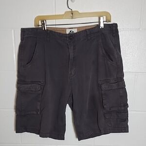 Men's Dark Gray Cargo Shorts